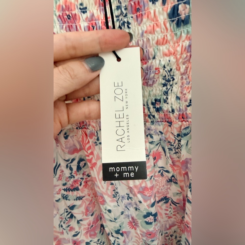 Rachel Zoe Pink Floral Maxi Dress size 10 - Picture 5 of 9